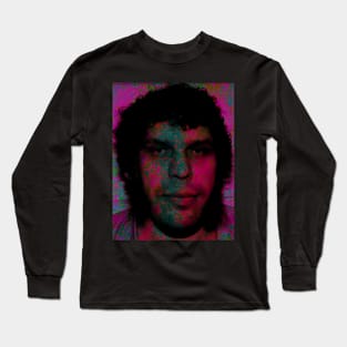 Andre The Giant Mugshot Long Sleeve T-Shirt